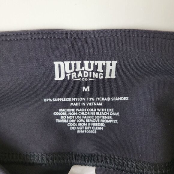 DULUTH Trading Company NoGA Stretch Tights Leggings HIgh Rise Black M NEW - Picture 5 of 11